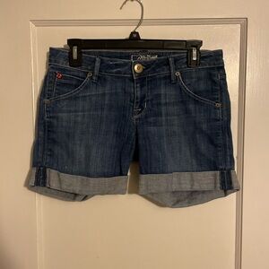 Hudson Jeans Dark Blue Women's Jean Shorts
